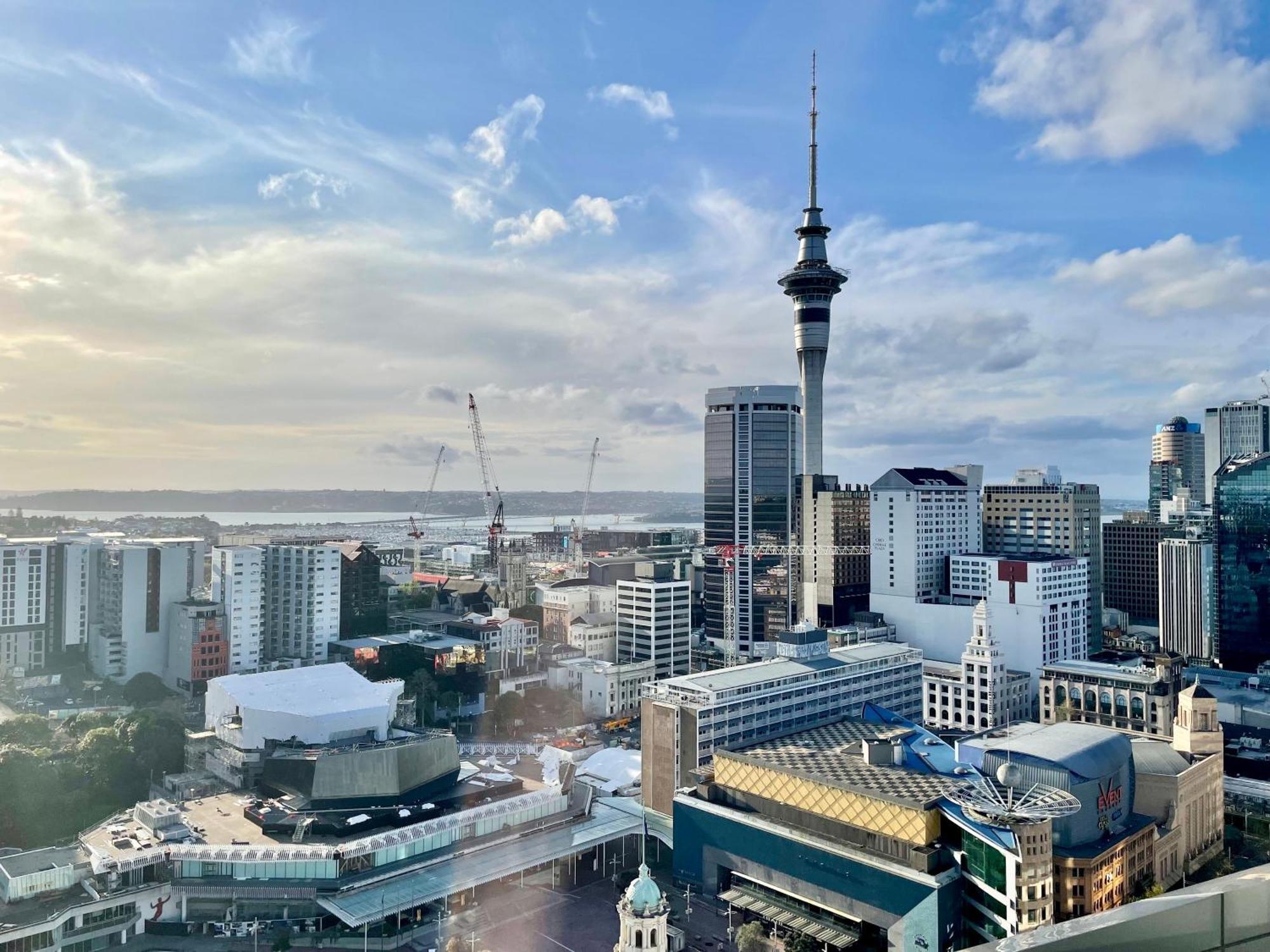Stunning 3 Bedroom Penthouse Apt In Auckland Cbd מראה חיצוני תמונה