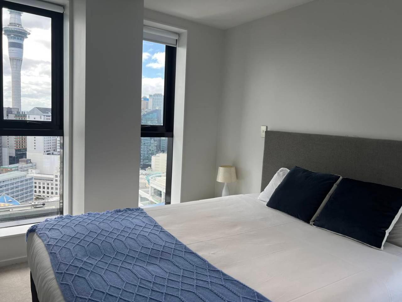 Stunning 3 Bedroom Penthouse Apt In Auckland Cbd מראה חיצוני תמונה